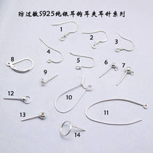 10Pcs 925 Sterling Silver Earring Wire Fish Hooks Clasp Findings Accessories For DIY  Jewelry Making Parts Jewelrys Wholesale 2024 - buy cheap