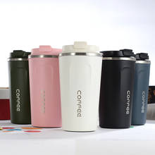 380ml Stainless Steel Coffee Thermos Mug Portable Car Vacuum Flasks Travel  Leak-proof Thermo Cup Water Bottler Thermocup Gifts 2024 - buy cheap