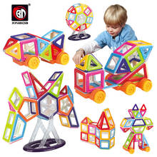 40-102 шт мини-магнитные блоки сплошного цвета, дизайнерские строительные игрушки, магнитные блоки, развивающие игрушки для детей 2024 - купить недорого