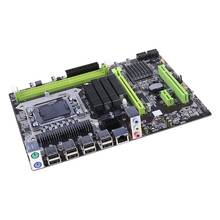 Placa base X58 LGA 1366 compatible con memoria de servidor REG ECC y placa base de procesador Xeon 2024 - compra barato