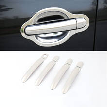 Lsrtw2017 for Volkswagen Vw Tiguan Car Door Handle Trims Decorative Interior Accessories Mouldings 2008-2017 2009 2010 2011 2012 2024 - buy cheap