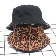 Sombrero de pescador con estampado de leopardo para hombre y mujer, gorra de viaje para exteriores, 2020 2024 - compra barato