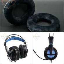 Thick Velour Velvet Ear Pads Cushion For SADES SA-904 Locust Headphone Perfect Quality, Not Cheap Version 2024 - buy cheap