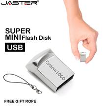 JASTER Mini metal USB flash drive 4G 8G 16GB 32GB 64GB 128G Personalise Pen Drive USB Memory Stick U disk gift Custom logo 2024 - buy cheap