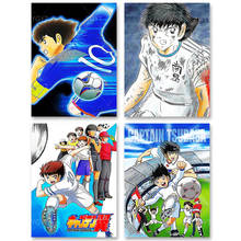 Captain Tsubasa Japan Anime Painting Diamond Diy Full Round Drill 5D Home Decor Cross Stitch Wall Art Craft Embroidery Pictures 2024 - buy cheap