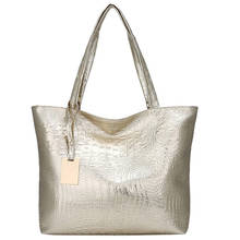 Women's bag soft PU leather crocodile pattern ladies handbag 2021 new luxury designer ladies large capacity shoulder bag main 2024 - buy cheap