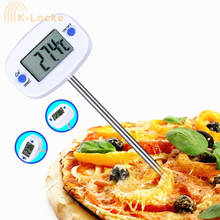 Цифровой Кухонный Термометр, электронный прибор для измерения температуры блюда, мяса, духовки, барбекю 2024 - купить недорого