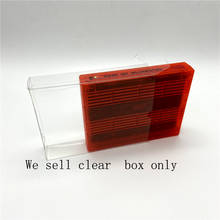 Clear transparent box For SNK MVS game cartridge card   Display  storage PET  Box 2024 - buy cheap