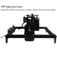 15W CNC Engraving Machine with 15000mw Laser Head Wood Router PCB Glass Metal Milling Machine Wood Carving Machine DIY Mini CNC 2024 - buy cheap