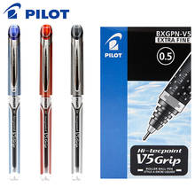 12 Pieces Pilot Hi-Tecpoint Grip BXGPN-V5 0.5mm Extra Fine Rollerball Pen Gel Pen test special pen Japan Black/Blue/Red Color 2024 - buy cheap