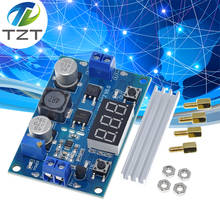 TZT DC DC-DC 3 ~ 35V a 3,5 ~ 35V LTC1871 Booster step up módulo convertidor fuente de alimentación regulada + voltímetro 2024 - compra barato