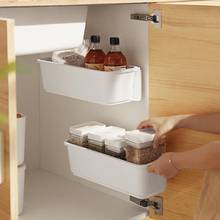 Вместительный матовый шкаф для хранения ящиков настенный контейнер, не требует перфорации, для кухни, шкафа, ванной комнаты 2024 - купить недорого