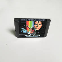 Micheal Jackson's Moonwalker- 16 Bit MD Game Card for Sega Megadrive Genesis Video Game Console Cartridge 2024 - buy cheap