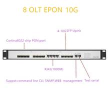 OLT EPONUPlink SFP 10G EPON OLT 8 PON RJ451000M 10 gigabit 8 PON port OLT GEPON support L3 Router/Switch Open software RJ451000M 2024 - buy cheap