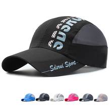 New Summer Outdoor Sun Hats Quick Dry  Golf Fishing Cap Breathable Adjustable Unisex Baseball Caps 2024 - buy cheap