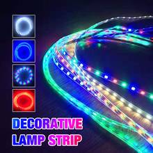 1pc 45/90cm LED Strip Light SMD 3528 Flexible Tape Rope Stripe Ray Tape Lamp Car Interior Atmosphere Lights 12V 2024 - buy cheap