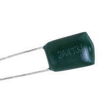 10 pçs 47000pf 100 v 2a473j capacitor de filme poliéster verde para guitarra elétrica 2024 - compre barato