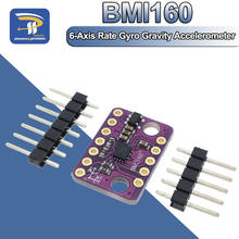 Bmi160 GY-BMI160 6dof 6-axis taxa giroscópio gravidade acelerômetro sensor módulo iic i2c spi protocolo de comunicação 3-5v 2024 - compre barato