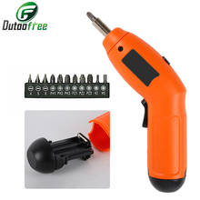 6V Electric Screw Driver Set Dry Battery Mini Cordless Electric Screwdriver Screw Driver Drill Tool Set Household Repair Tool 2024 - buy cheap