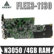 Placa base para portátil Lenovo YOGA, tarjeta madre con 4GB de RAM, 5B20K13586, 300-11IBR, FLEX3-1130, 300S-11IBR, BM5488, N3050 2024 - compra barato