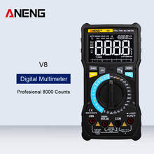 ANENG V8 Digital Display Multimeter Profesional 8000 Counts True RMS Transistor Tester Analog Ttransistor Power Meter Tester 2024 - buy cheap