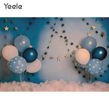 Yeele Photographic Props Backdrops Photocall Baby Shower Birthday Party Balloon Clouds Interior Background Banner Studio Shoots 2024 - buy cheap