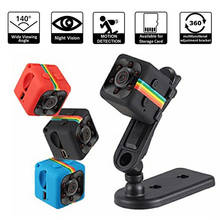 SQ11 HD 480/1080P  Mini Camera Camcorder Car DVR Infrared Video Recorder Sport Digital Camera Support TF Card DV 3 Color Camera 2024 - buy cheap