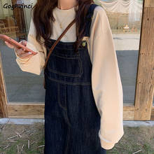 Sleeveless Dress  Women Retro Ins Spaghetti Strap Denim Dresses Womens Chic Fashion Casual All-match Ulzzang Harajuku Clothing 2024 - buy cheap