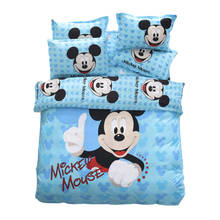Disney-juego de sábanas de tamaño único para bebés, de tamaño doble juego de cama, queen, de lino, 3d, decoración del hogar 2024 - compra barato