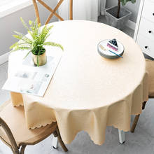 European style waterproof oil proof hot proof and wash free tablecloth dinning table decoration 2024 - buy cheap