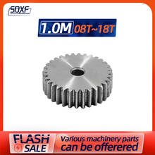 1M plane gear 45# steel, spur gear thickness 10MM, 8 teeth to 18 teeth processing holes need to be processed by themselves 2024 - buy cheap