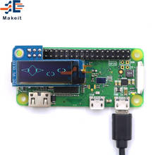 Pioled 0.91 polegada oled 128x32 i2c iic ssd1306 módulo de exibição oled azul para rpi raspberry pi 1, b +, pi 2, pi 3 e pi zero 2024 - compre barato