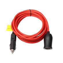 Cigarette Lighter Extension Cord Cable Heavy Duty 12ft 12V/24V Car Charger with Cigarette Lighter Socket Plug 2024 - buy cheap