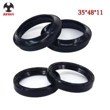 35*48*11 Motorcycle Front Fork Damper Oil Dust Seal For Yamaha YZ100 XS400 500 650 SR500 RZ350 IT125 RT180 2024 - buy cheap