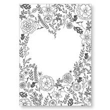 ZhuoAng Heart-shape Flowers Leaves Clear Stamps/Seals For DIY Scrapbooking/Card Making/Album Decorative Silicon Stamp Crafts 2024 - buy cheap