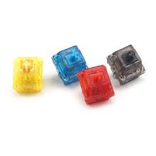 Gateron Ink customized switch 5pin SMD RGB Semi-permeable Shaft Plating Black Red Yellow Blue Mechanical Keyboard Switch 2024 - buy cheap