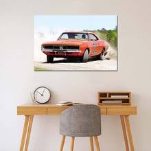 Picture Home Decor Modular Dodge Charger General Lee Supercar Canvas Painting Modern Printed Poster Wall Art Living Room Frame 2024 - buy cheap