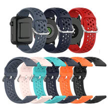 Correa de silicona suave de repuesto para pulsera deportiva, banda de reloj para Pebble Time, pulsera para ZTE Quartz/MOTO360, 46MM 2024 - compra barato