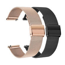 Metal Bracelet Strap For xiaomi Amazfit Bip Strap Bips watchband For Huami Amazfit Pace Stratos 2 GTS GTR 42 47 MM Strap 2024 - buy cheap