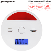 Alarme de aviso de monóxido de carbono para segurança doméstica, detector de alarme, toque de monóxido, sem fio, sincronização com som independente de 85db 2024 - compre barato