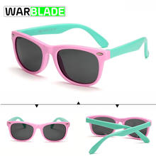 WarBLade Polarized Child Baby Safety Coating Sun Glasses TR90 Flexible Kids Sunglasses UV400 Eyewear Boys Girls oculos With Case 2024 - buy cheap