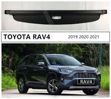 Capa de proteção do porta-malas traseiro, acessório automotivo em alta qualidade para toyota rav4 2019 2020 2021 2024 - compre barato