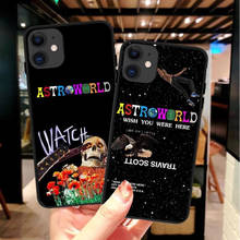 Travis Scott Astroworld Soft Luxury Silicone Phone Case for iPhone 12 Mini 11 Pro XS Max XR X 6S 7 8 Plus SE 2020 Cover Coque 2024 - buy cheap