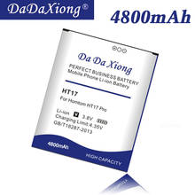 Аккумулятор Da Xiong оригинальный 4800 мА/ч, HT17 Батарея для Homtom HT17 / HT17 PRO Телефон Батарея 2024 - купить недорого