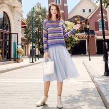 Verano plisado falda mujeres falda Maxi Faldas largas para Mujer primavera señoras Vintage falda Faldas Mujer Moda LWL1646 2024 - compra barato