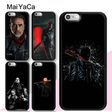 Чехол MaiYaCa The Walking Dead Negan для iPhone XS Max XR X 12 mini 11 Pro Max SE 2020 6S 7 8 Plus 5S 2024 - купить недорого