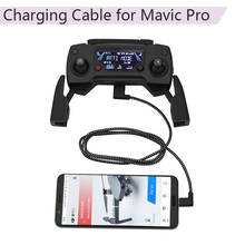 Charger Connecting Line for DJI Mavic AIR Mavic PRO Phantom 4 Mavic 2 Pro Zoom TYPE-C USB 1M Data Charging Cable IOS Android 2024 - buy cheap
