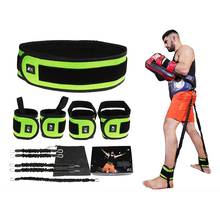 Leg Squat Boxing Combat Training Resistance Bands Fitness Combat Fighting Resistance Force Agility Workout Exercise Equipment 2024 - buy cheap