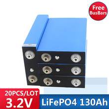 LIFEPO4-batería de litio-hierro de 3,2 MAH, 130000 V, 130AH, lata para baterías de 72V, puede hacer baterías de barco, batería de coche, 20 Uds. 2024 - compra barato