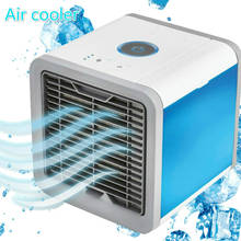 Home Mini Air Conditioner Portable Air Cooler 7 Colors LED USB Cooler Fan Air Cooling Fan Rechargeable Fan For Office Room 2024 - buy cheap